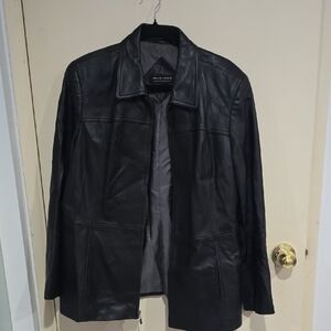 Valerie Stevens Black Leather Jacket